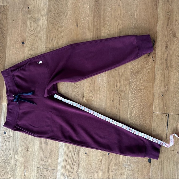 Ralph Lauren Purple Tapered Joggers with Elastic Waistband - Picture 3 of 4